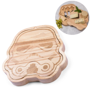 Сырная доска «Звездные войны Штурмовик» с ножами