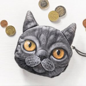 3D Cat Coin Purse Model 4