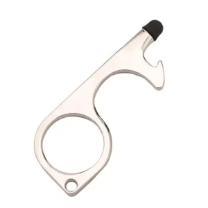 Contactless multi-function keychain - SILVER