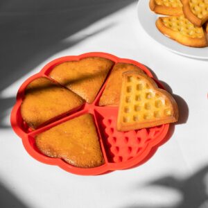 Форма-сердечко для вафель и печенья