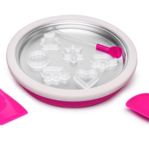 Тарелка для рулетов для мороженого - РОЗОВАЯ