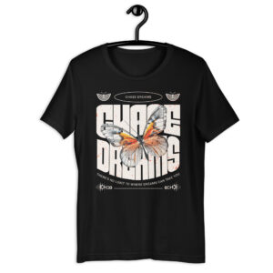T-krekls streetwear “Chase Dreams” - Unisex (vairākas krāsas)
