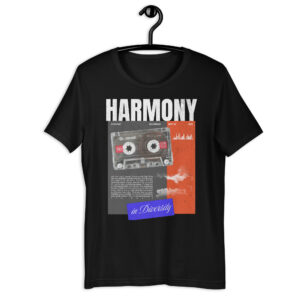 T-krekls streetwear “Harmony in diversity” - Unisex (vairākas krāsas)