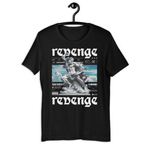 T-krekls streetwear “Revenge Revenge” - Unisex (vairākas krāsas)