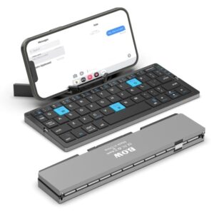 Īpaši plāna saliekama bezvadu tastatūra